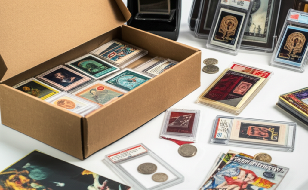 Raw Hall of Fame Vintage Cards Surface in Plain Brown Box