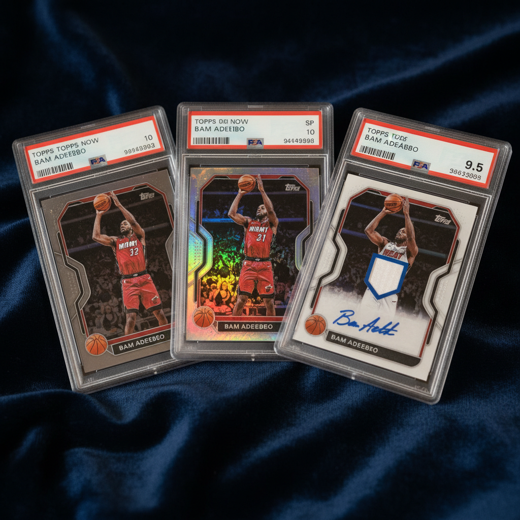 Topps Now Marks Bam Adebayo's 83-Point Night With SP and Auto