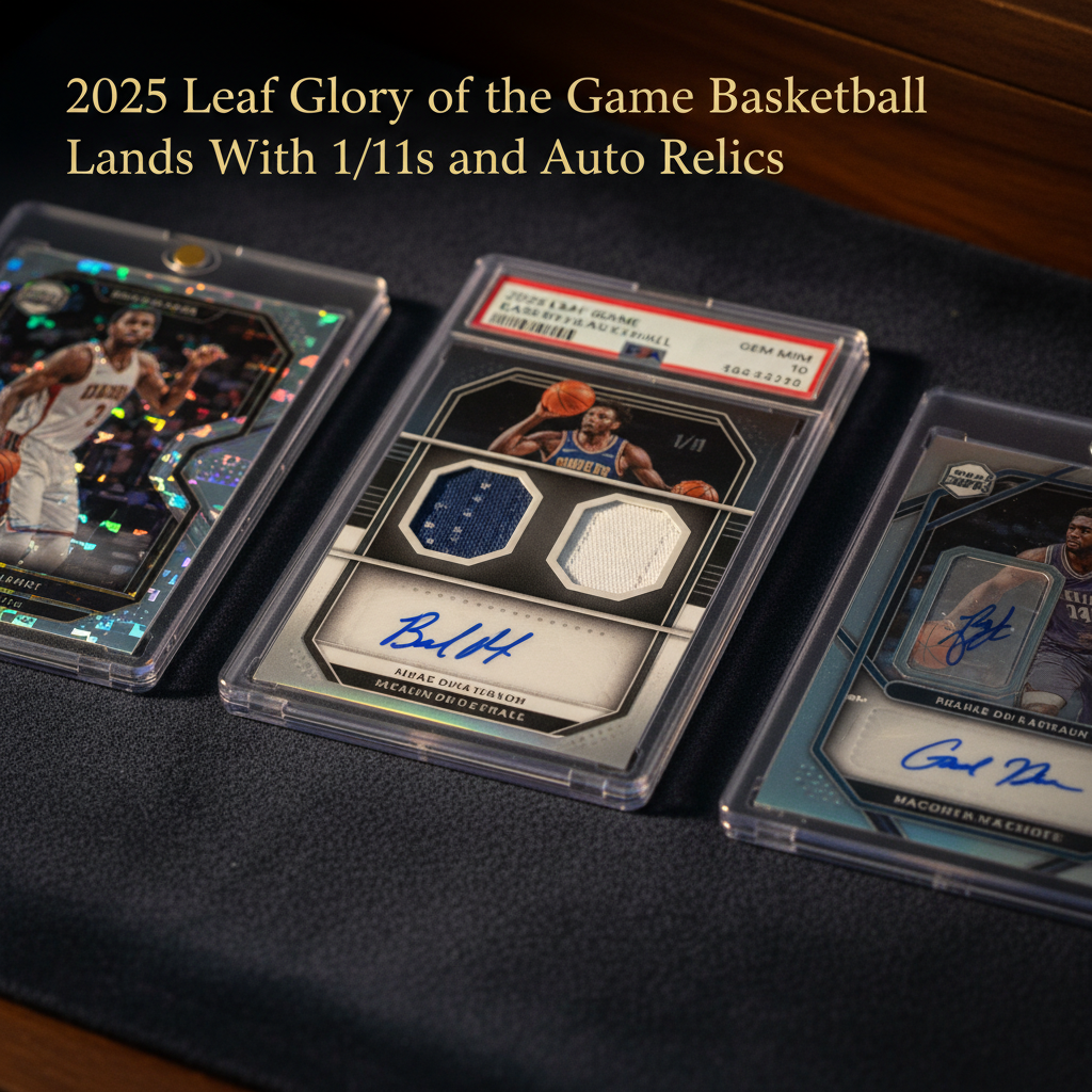 2025 Leaf Glory of the Game Basketball Lands With 1/1s and Auto Relics