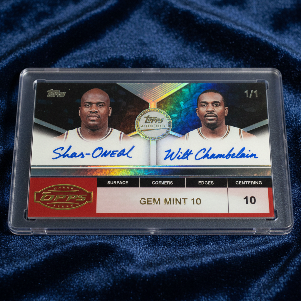 Topps Drops SGA/Wilt Chamberlain 1/1 Dual Auto