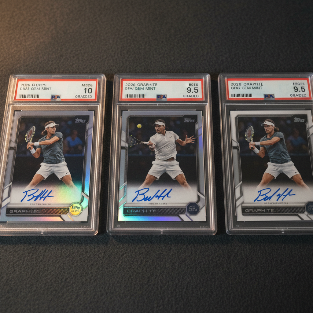 2026 Topps Graphite Tennis Brings Autographs to the Court