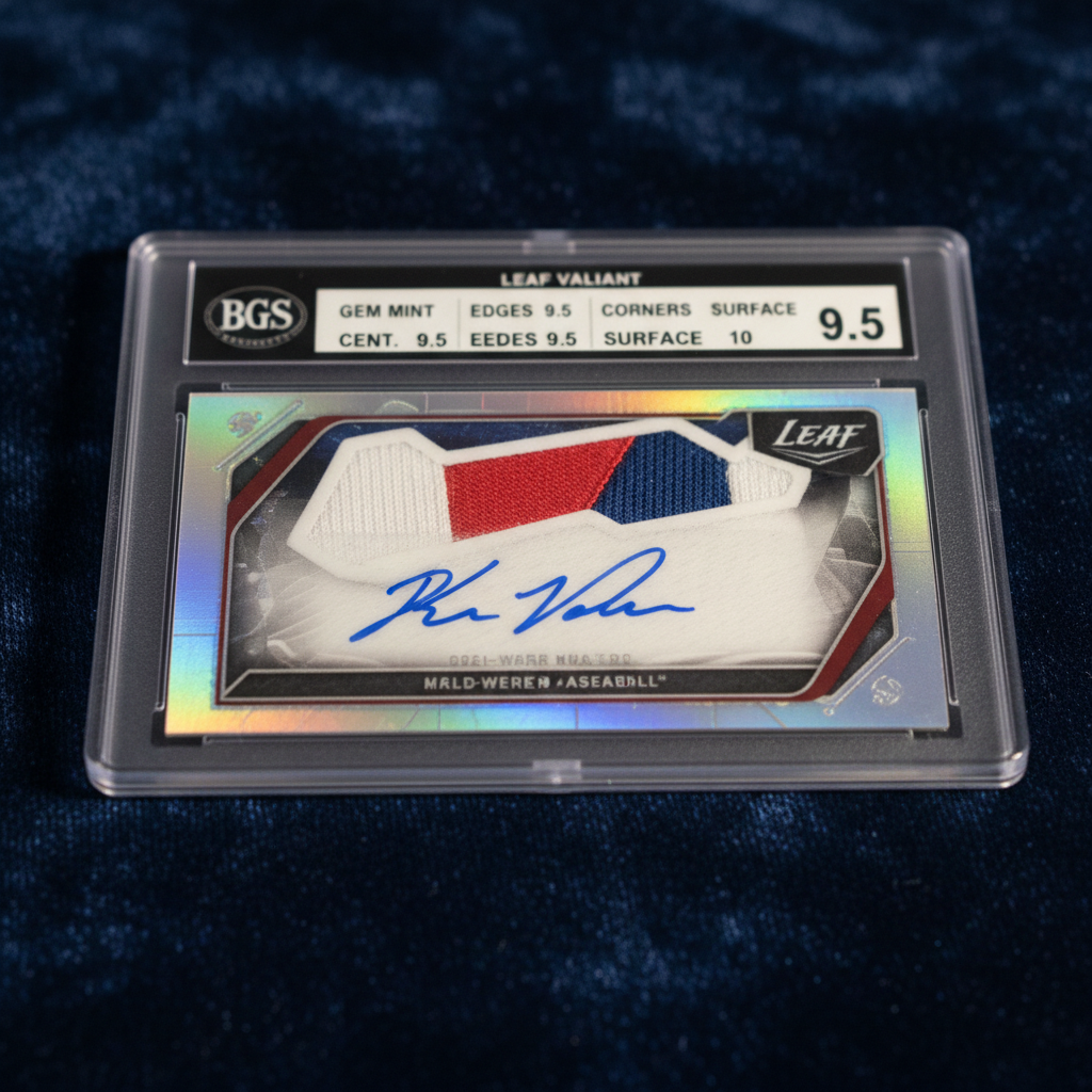 2021 Leaf Valiant Baseball: All Autos, One BGS Slab