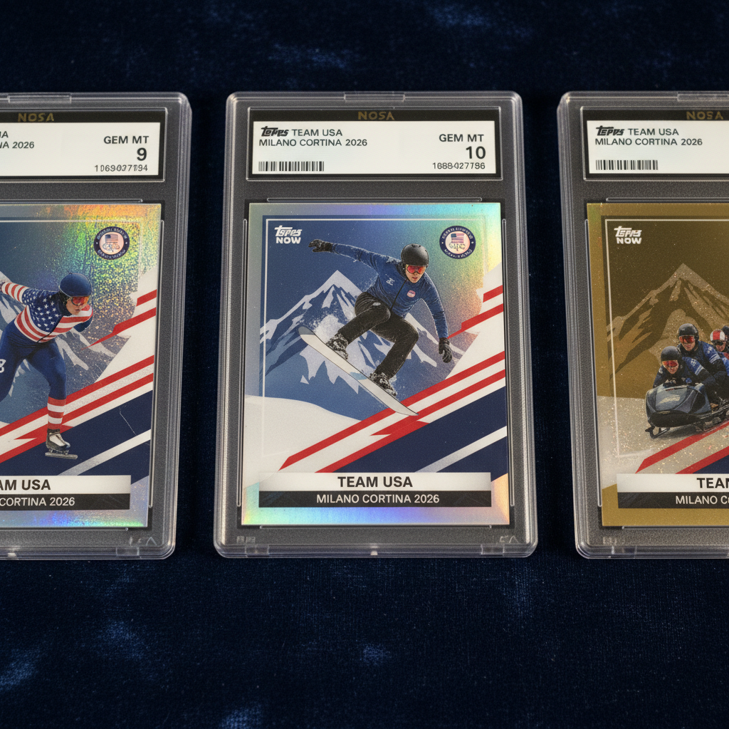 Topps Now Team USA Milano Cortina 2026 Winter Olympics Cards