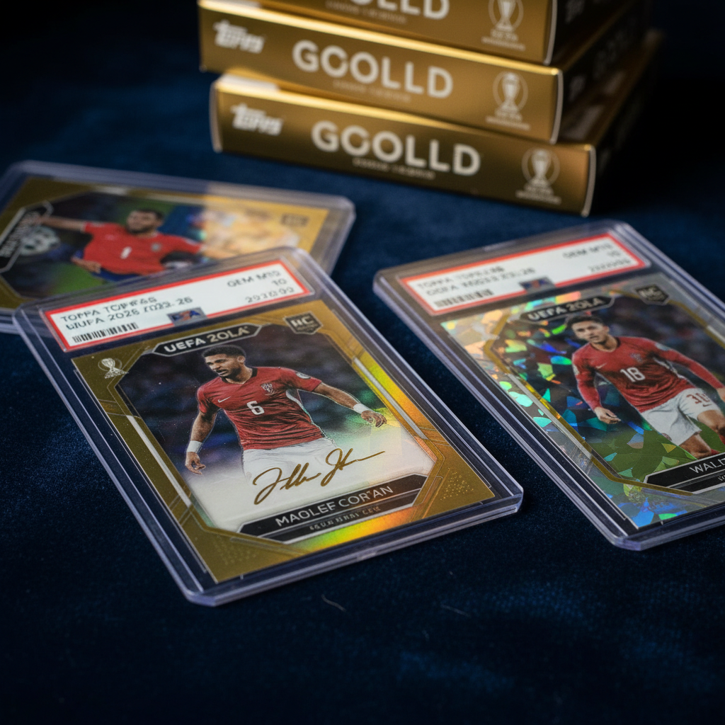 Topps Gold UEFA 2025-26: Checklist, Autos & Box Breakdown