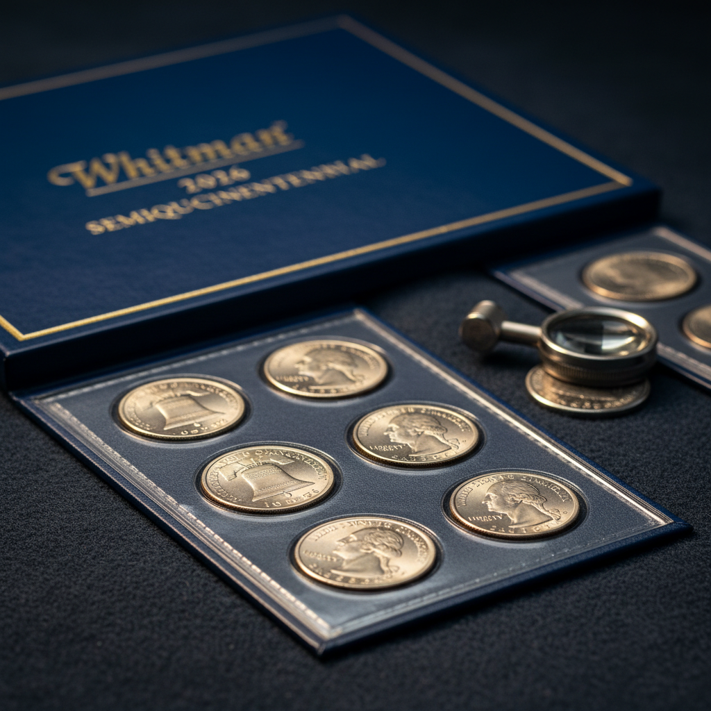 Whitman Launches 2026 Semiquincentennial Coin Albums
