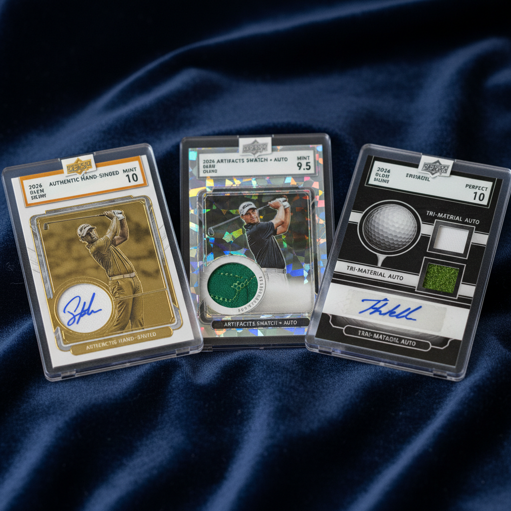 2026 Upper Deck Artifacts Golf Brings Autographs Back to the Fairway
