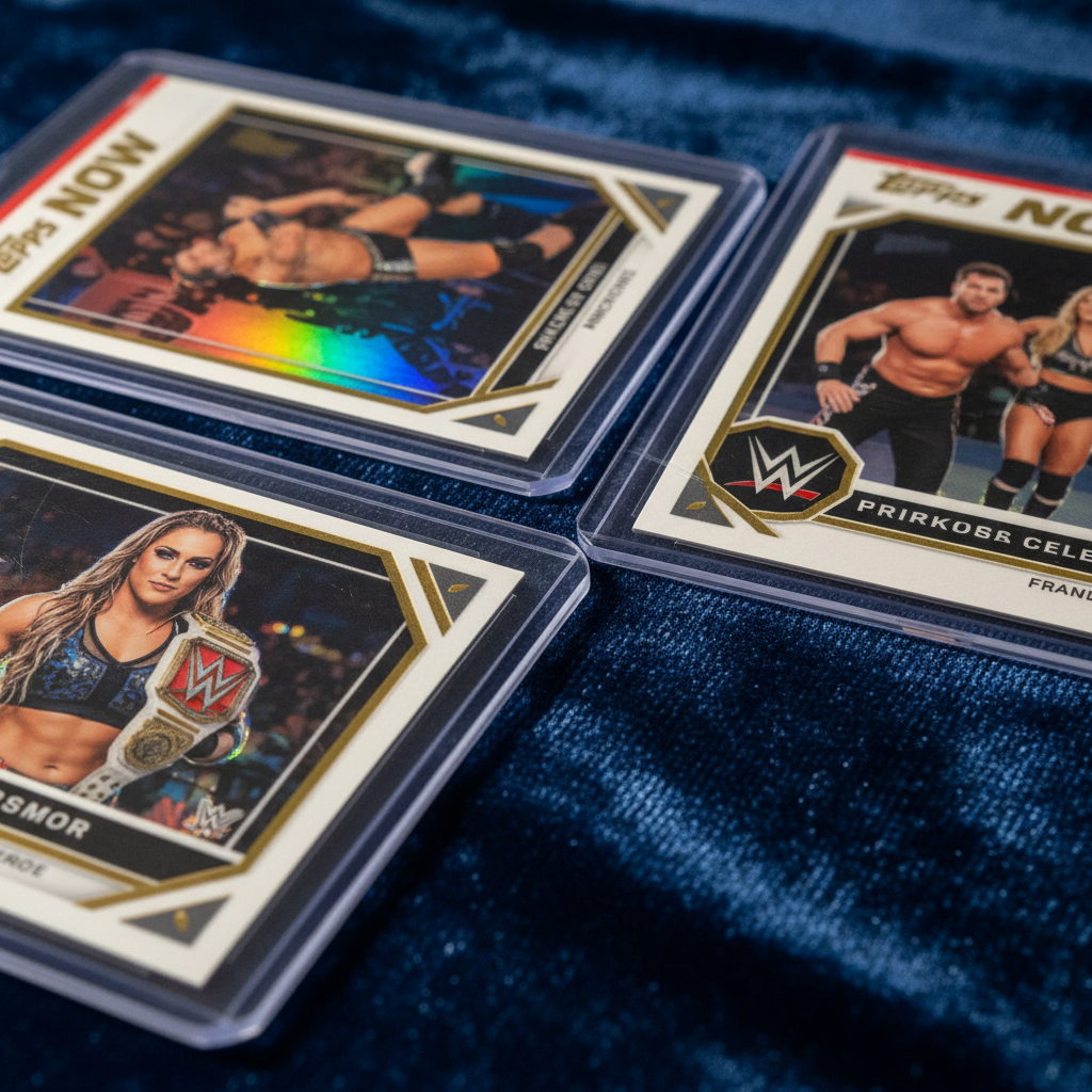 Topps Now WWE Returns for 2026 with On-Demand Format