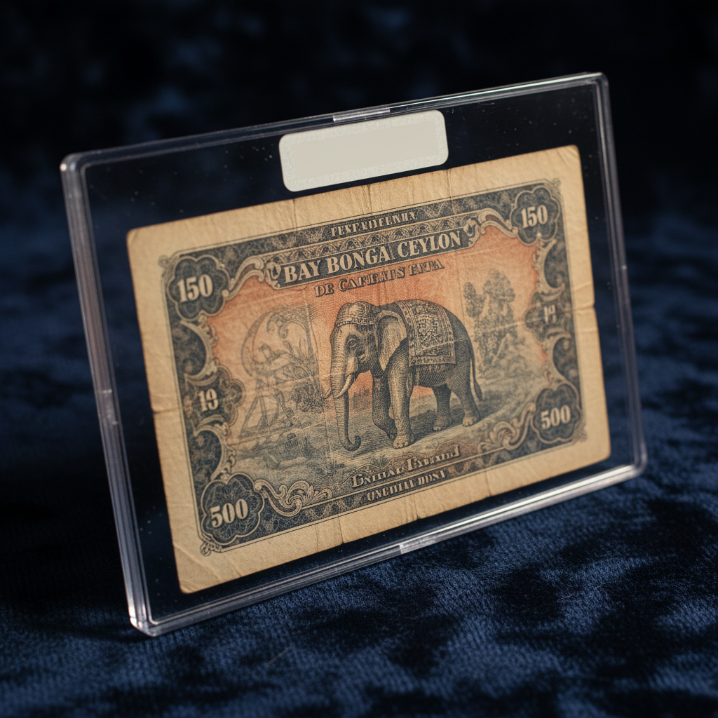 Stack's Bowers to Auction Rare Bay of Bengal Ceylon Banknote Collection