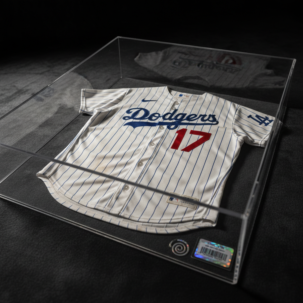 Ohtani Game-Worn Jersey Shatters Memorabilia Record