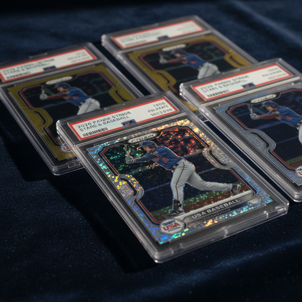 2026 Panini Stars & Stripes Prizm USA Baseball Lands With Full Checklist