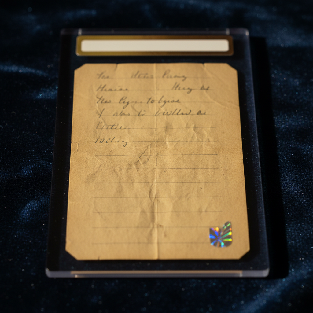 Lost Bob Dylan Working Lyrics Draft Heads to Auction