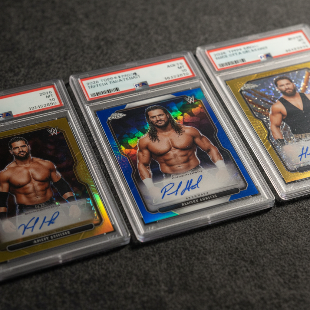 2026 Topps Chrome WWE Arrives With Deep Auto Checklist