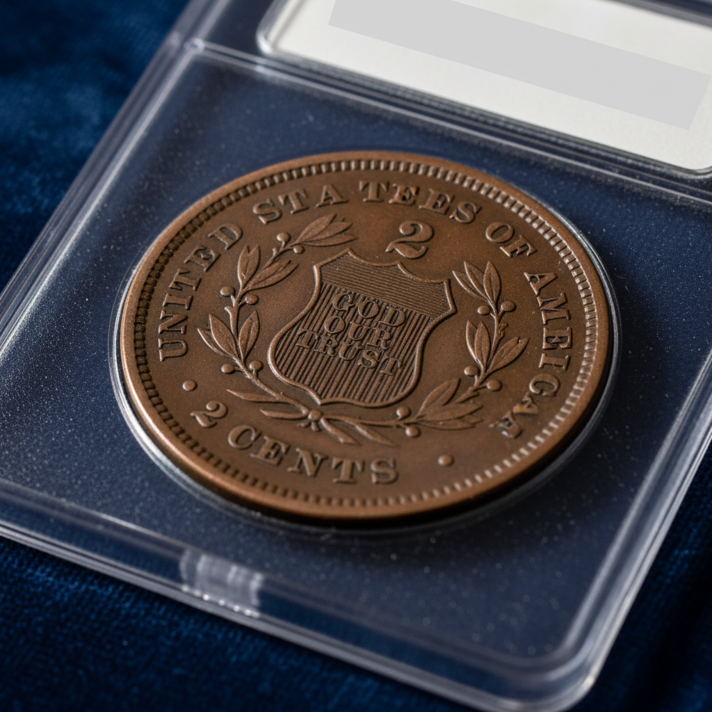 1864 Two-Cent Piece: History, Grades, and Market Value