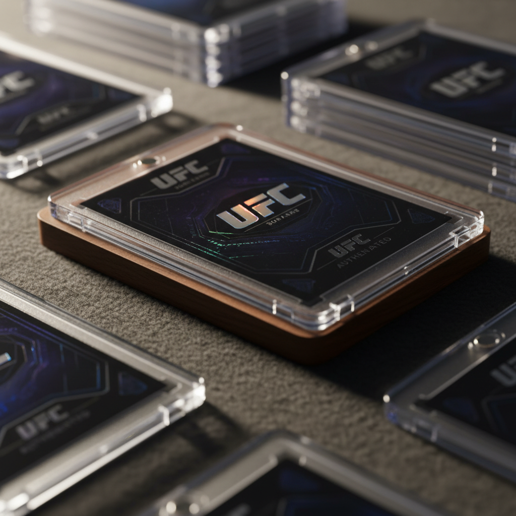 2026 Topps Midnight UFC Brings Hobby-Exclusive Dark Aesthetic