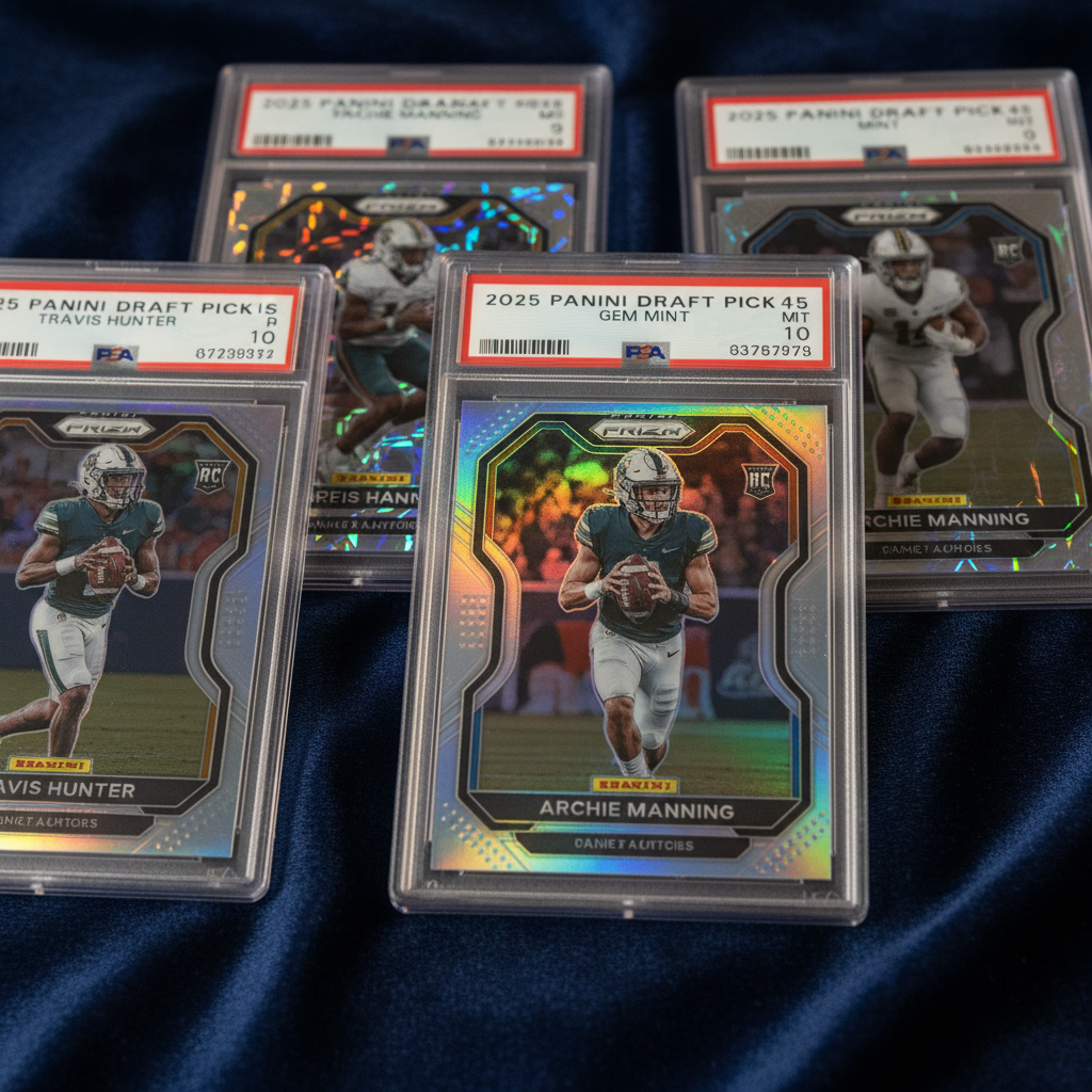 2025 Panini Prizm Draft Picks Mega Box: $500+ Value, Manning & Hunter Lead