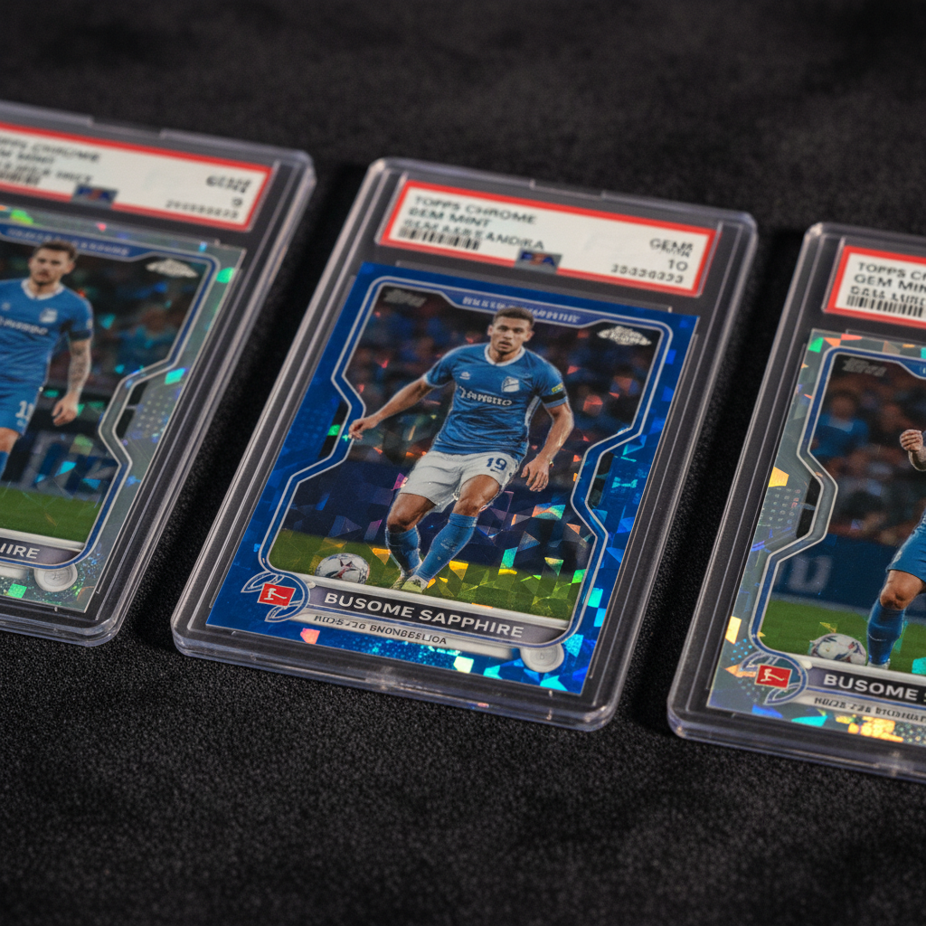 Topps Chrome Sapphire Bundesliga 2025-26 Checklist Revealed
