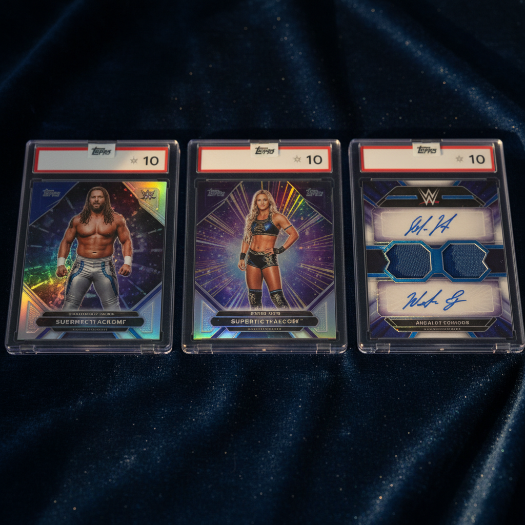 2026 Topps Cosmic Chrome WWE Launches as Debut Product