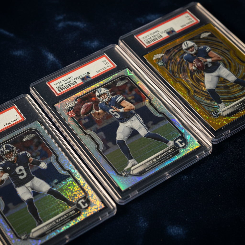 2025 Topps Chrome Football Image Variations: Full Guide