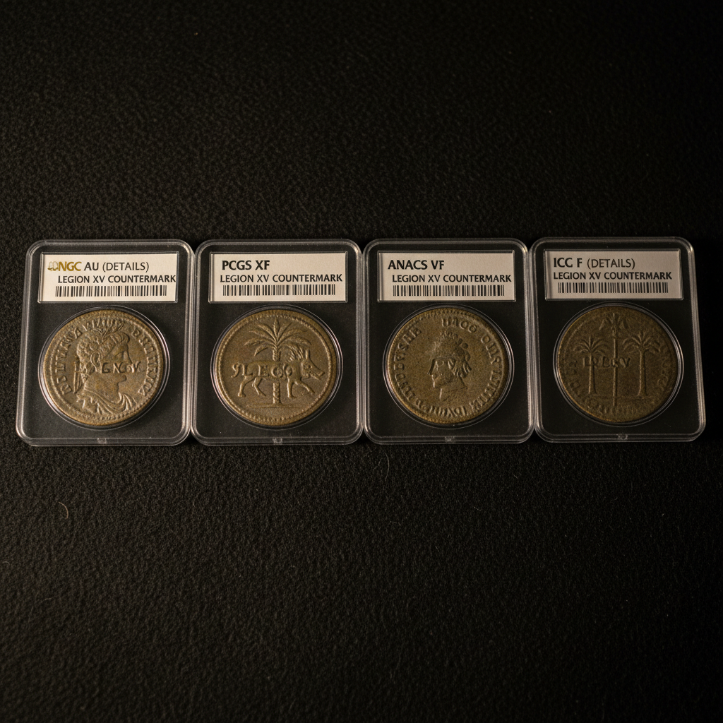 Legion XV Countermarks Linked to Jewish War of AD 66–70