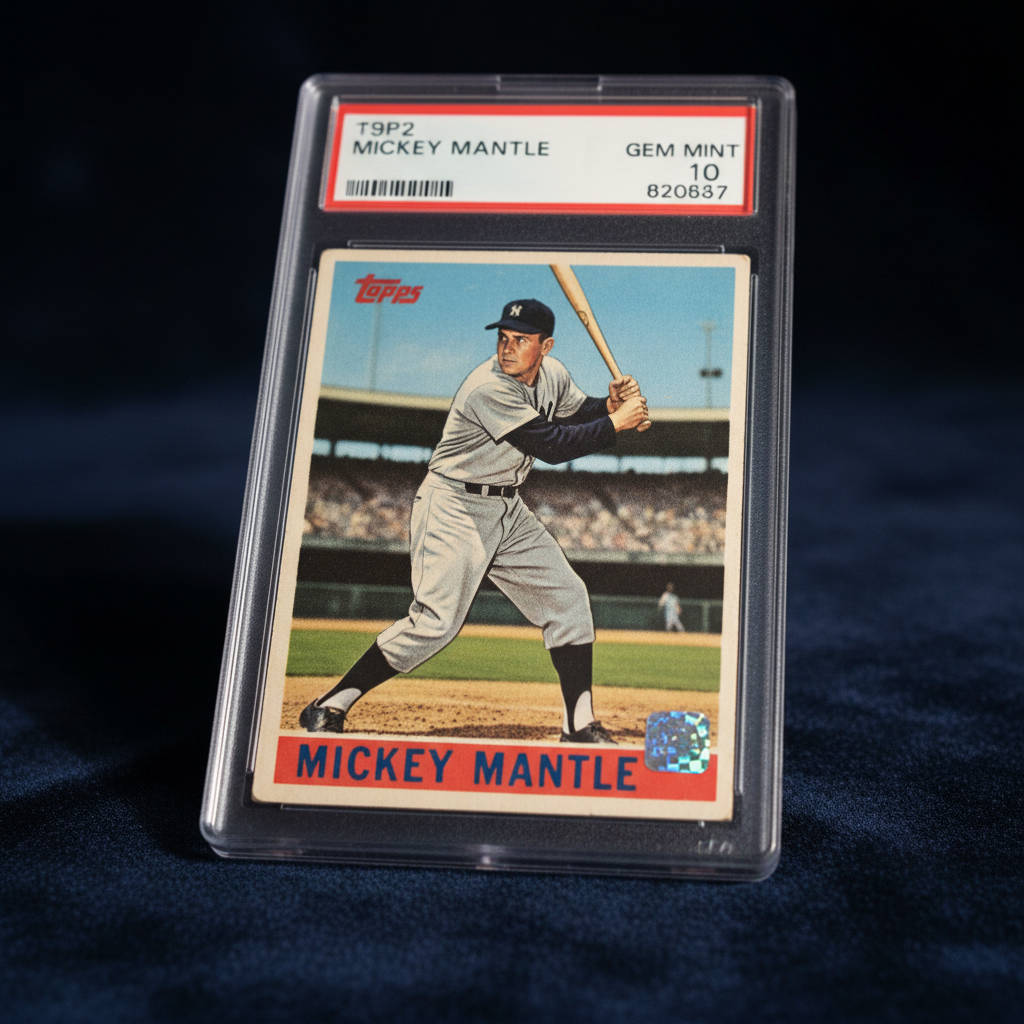 The 1952 Topps Mickey Mantle: How a Cardboard Mistake Became a Crown Jewel