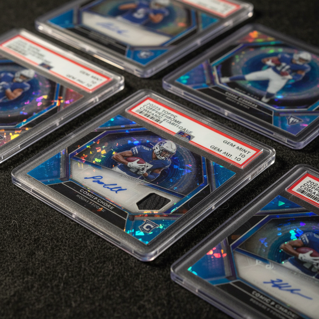 2025 Topps Cosmic Chrome Football Arrives With Deep Auto Checklist