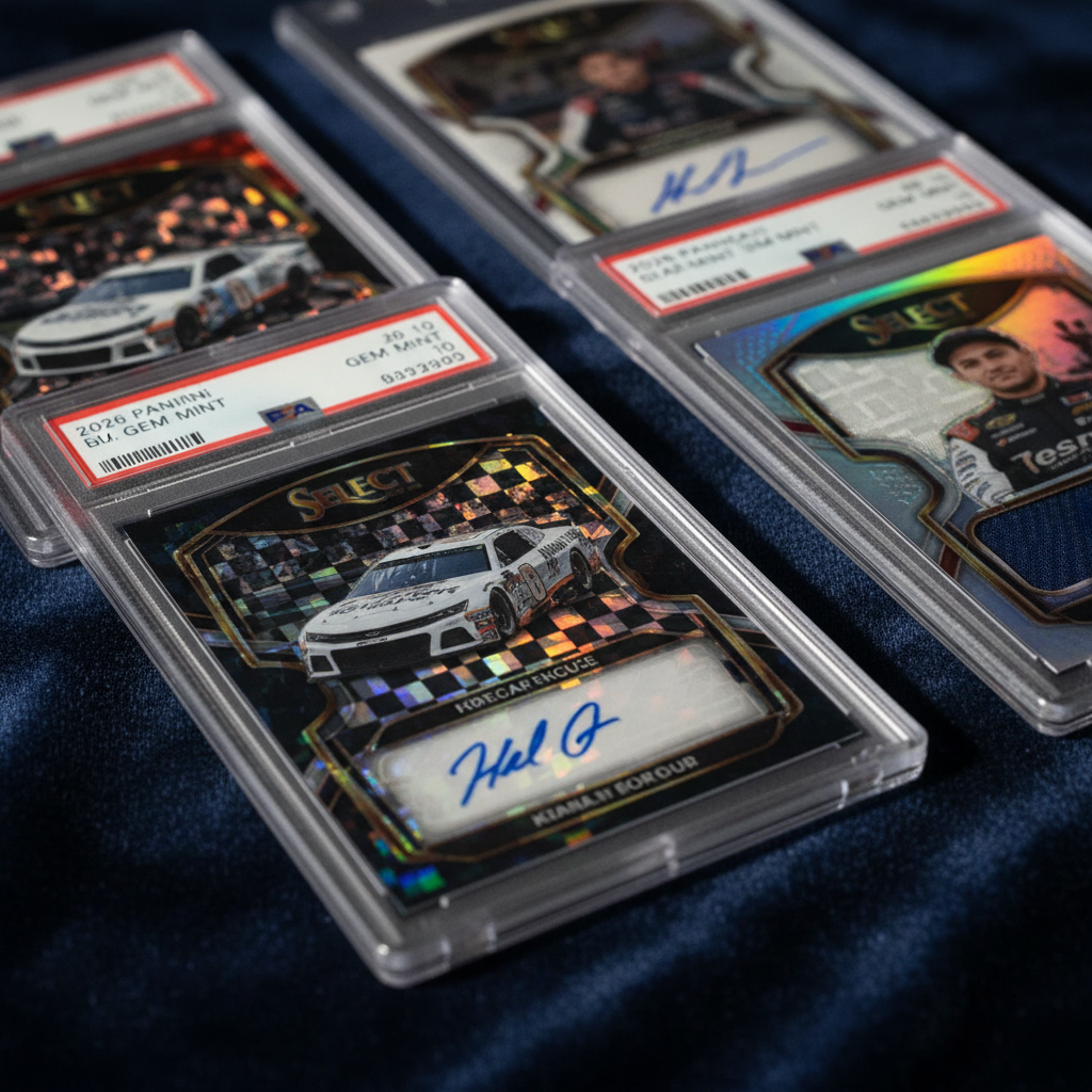 2026 Panini Select NASCAR: Checklist, Autos, and Box Breakdown