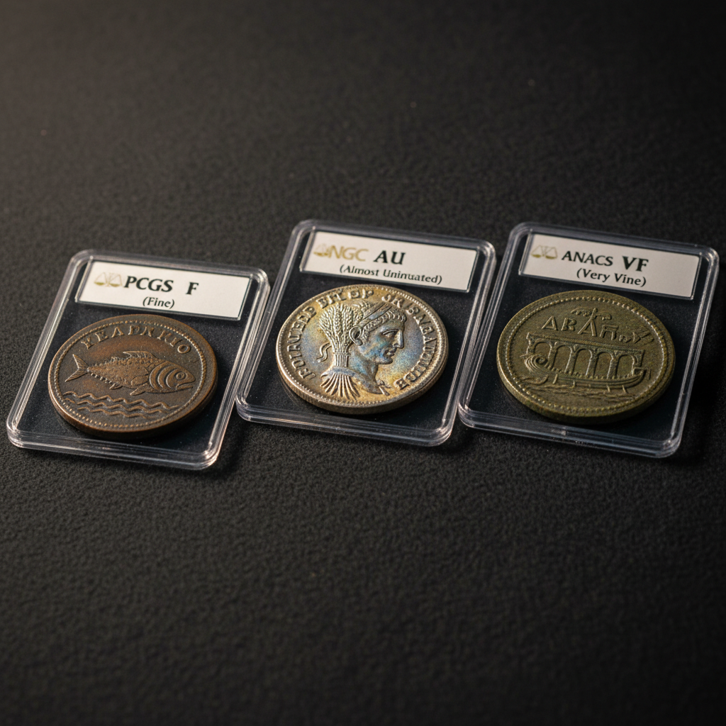 Ancient Coins as Food History: Grain, Fish, and Empire