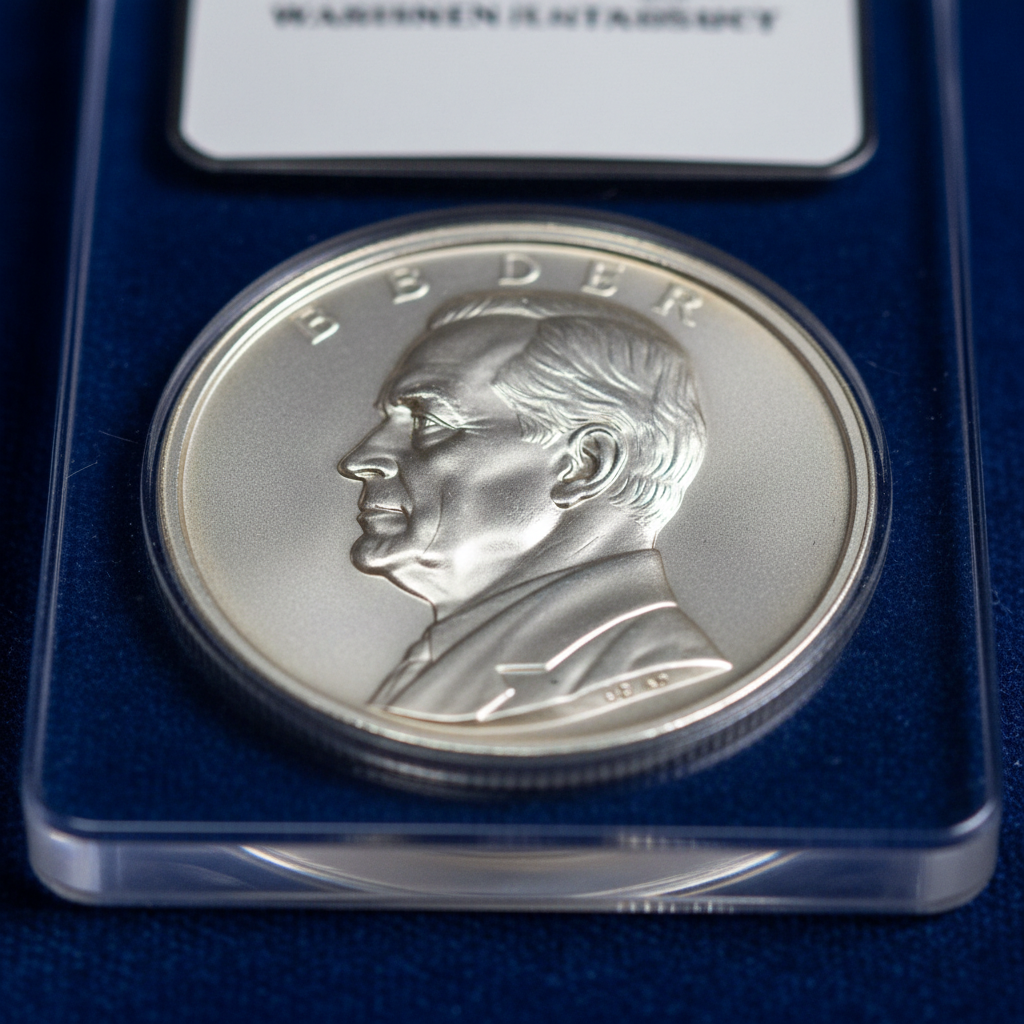 U.S. Mint's $164 Harding Silver Medal Drops May 13