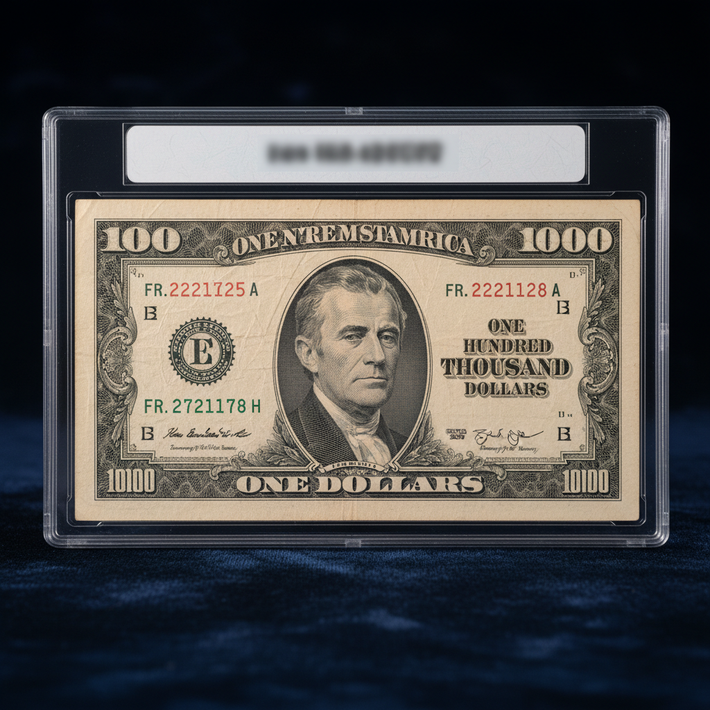 $100,000 Gold Certificate Lands at Arizona Coin & Bullion
