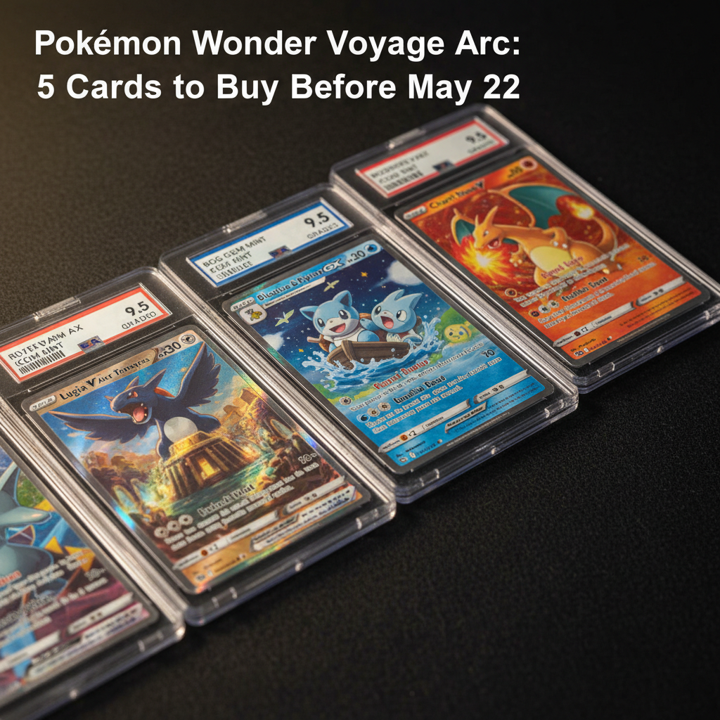 Pokémon Wonder Voyage Arc: 5 Cards to Buy Before May 22