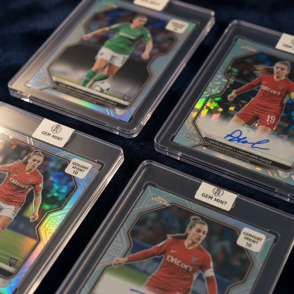 Topps Chrome UEFA Women's Champions League 2025-26 Unveiled