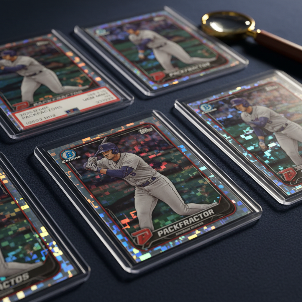 2026 Bowman Chrome Packfractors Revive 1989 Pack Art