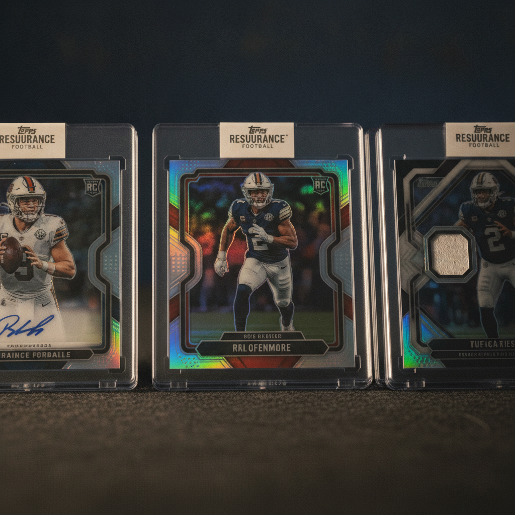 2025 Topps Resurgence Football Arrives With Premium Hobby Focus