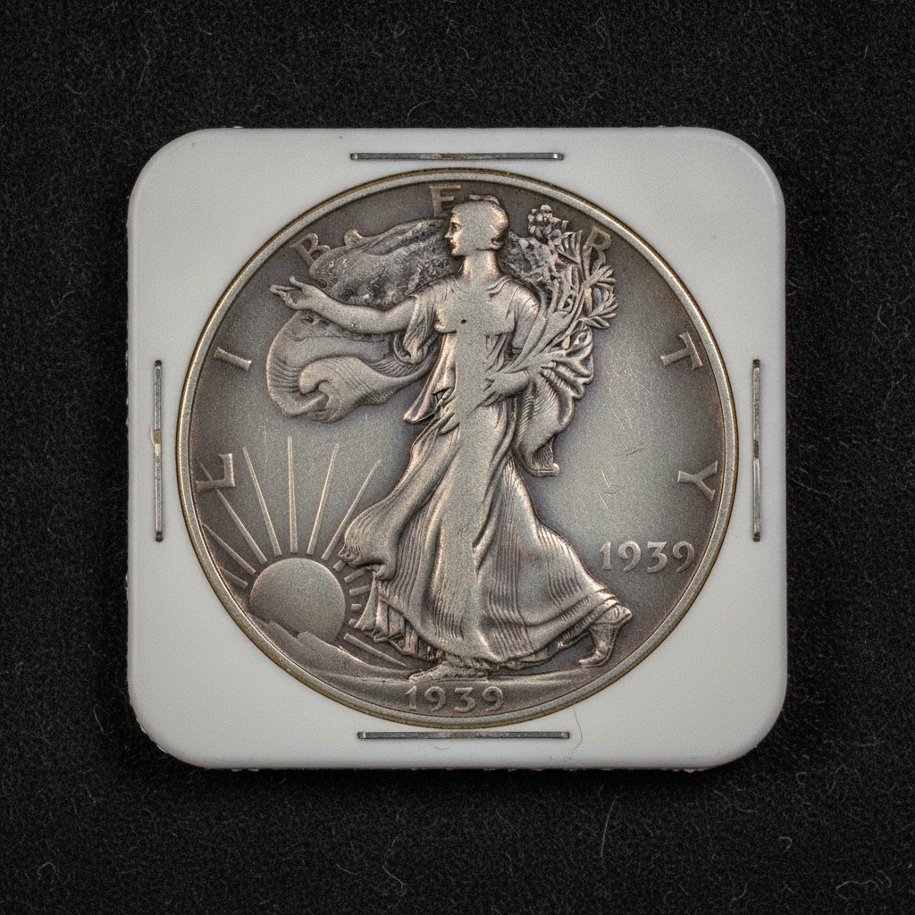 PCGS White Rattler Holder Drives 1939 Walking Liberty to $10,419