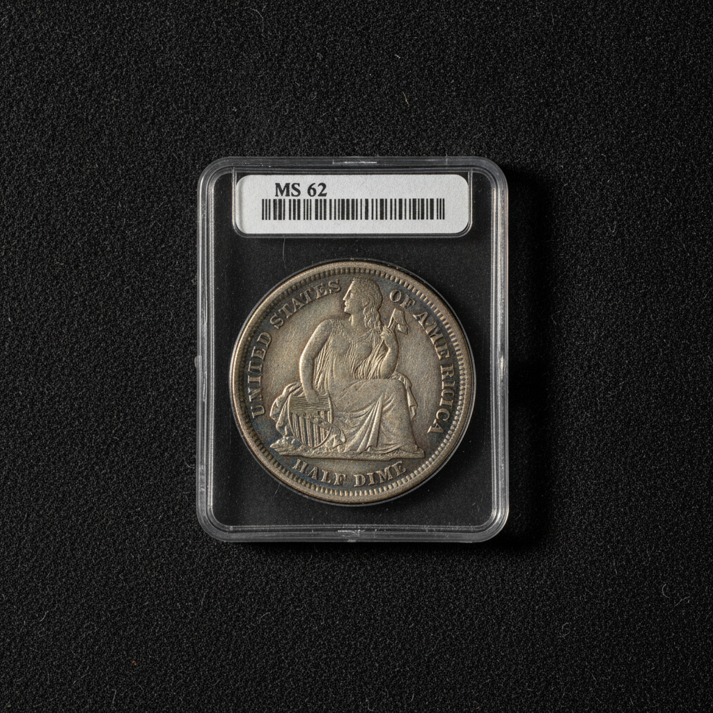 1859 Liberty Seated Half Dime: Paquet's Silent Design Experiment