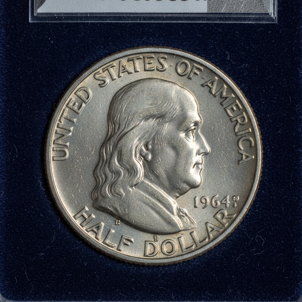 1961 Franklin Half Dollar FS-801: The Doubled Die With a Cameo Edge